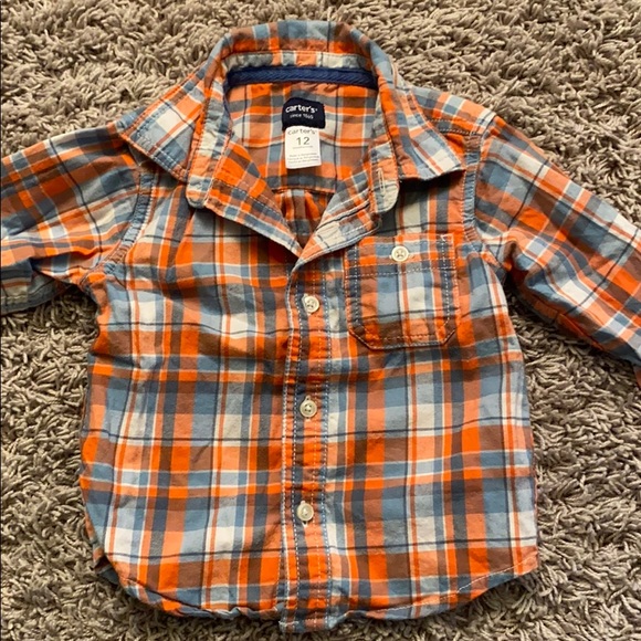 Carter's Other - Carters plaid shirt